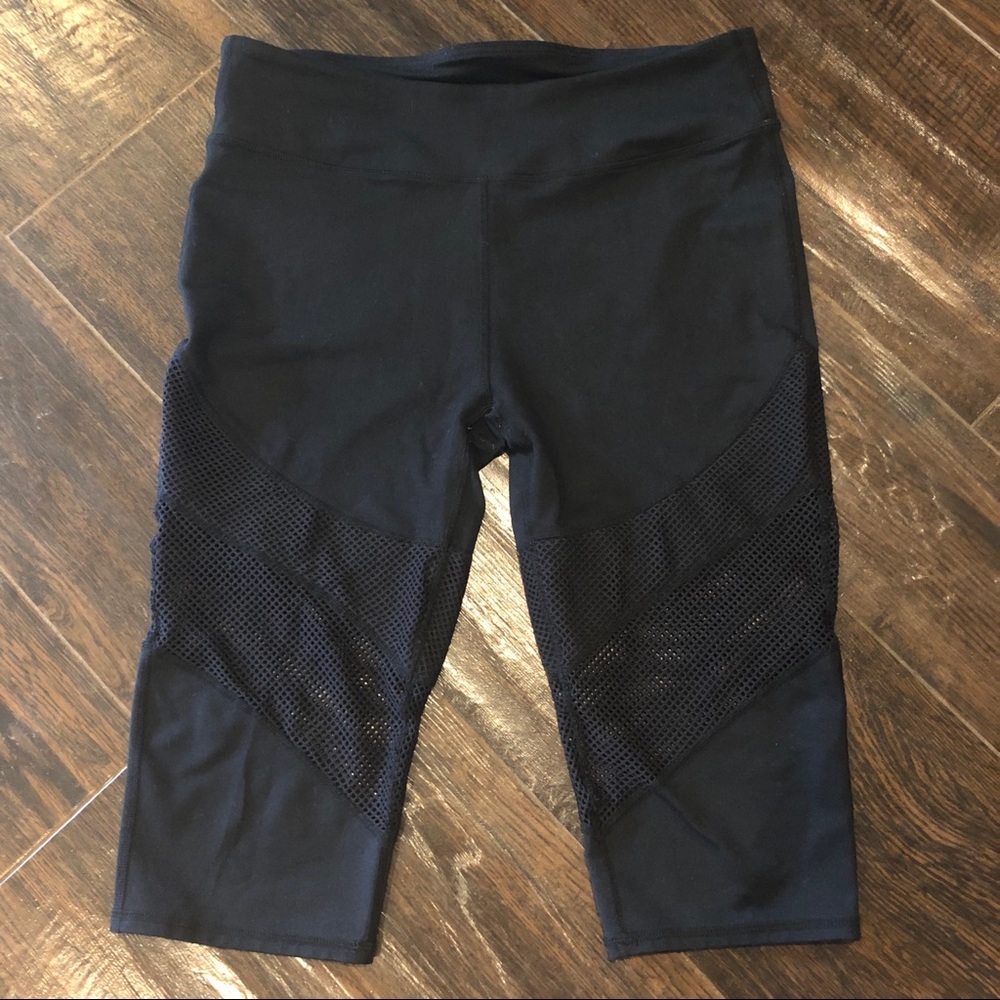 Fabletics Rhodes Black Net/ Mesh Crop - image 3